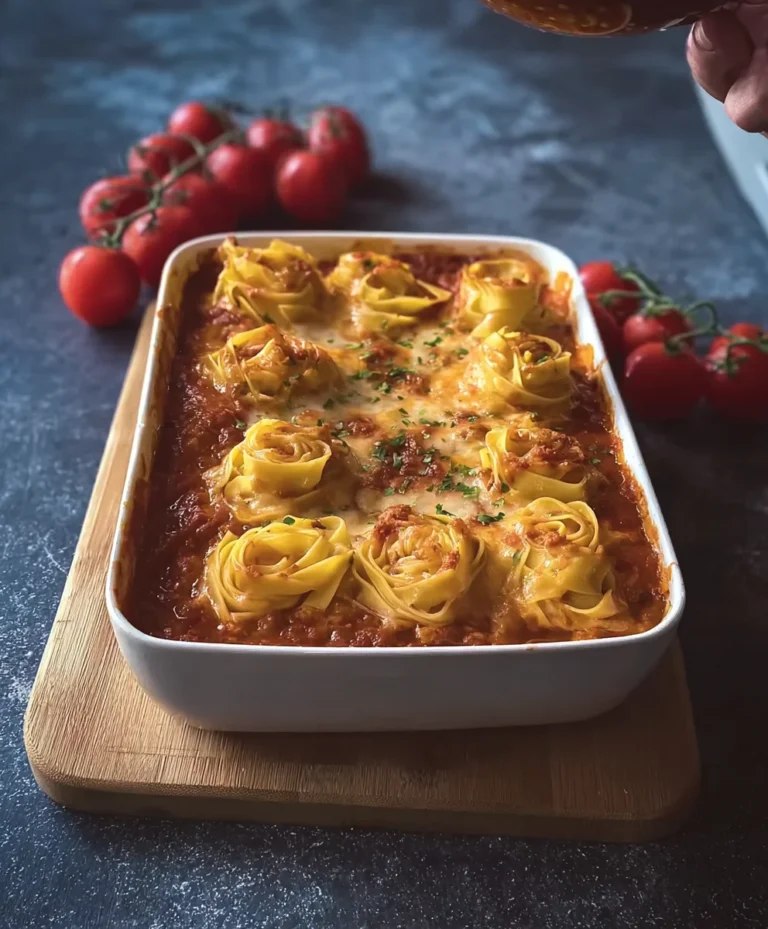 Nidi di Tagliatelle al Forno: Auflauf-Genuss mit Rinderhack.