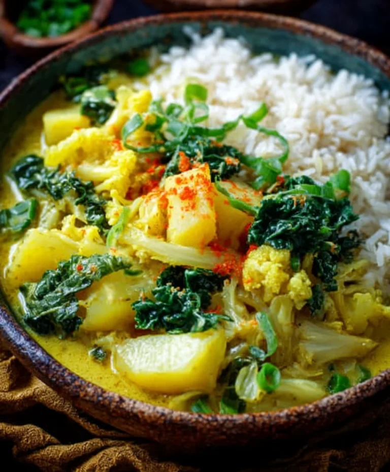 Veganes Spitzkohl Curry mit Kokos – Einfach lecker!