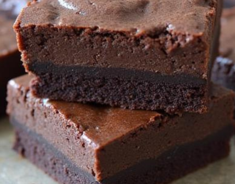Schokoladen-Mousse-Brownies