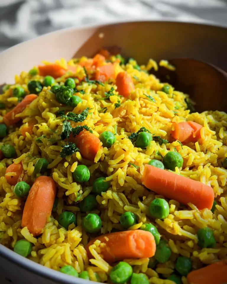 Curryreis mit Erbsen und Möhren: Das Rezept, das deine Küche in ein Aroma-Paradies verwandelt
