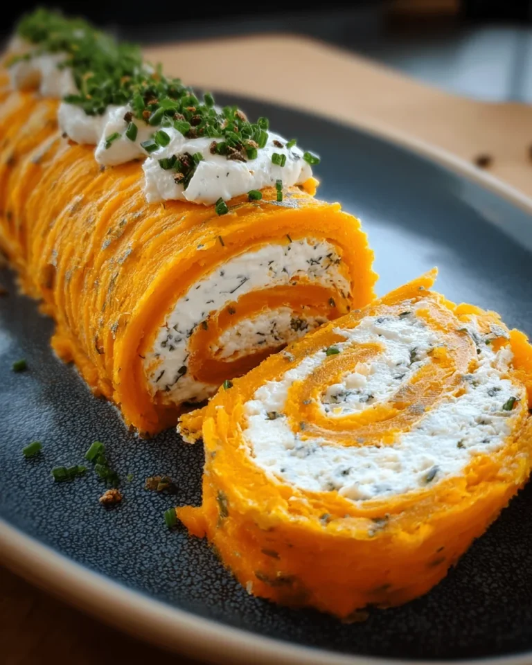Möhrenrolle mit Frischkäse: Der Hingucker, der alle sprachlos macht