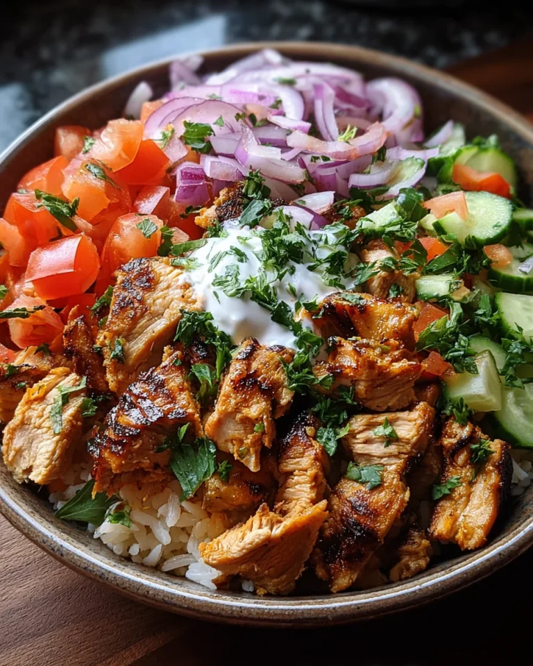 Doener-Bowl mit Haehnchen