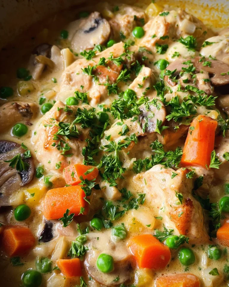 Oma Lores Huehnerfrikassee