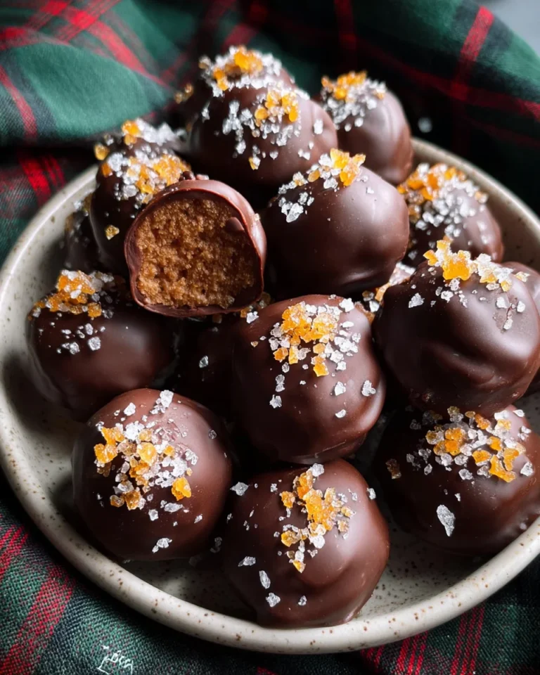 Spekulatius Kugeln – Pralinen fuer Weihnachten