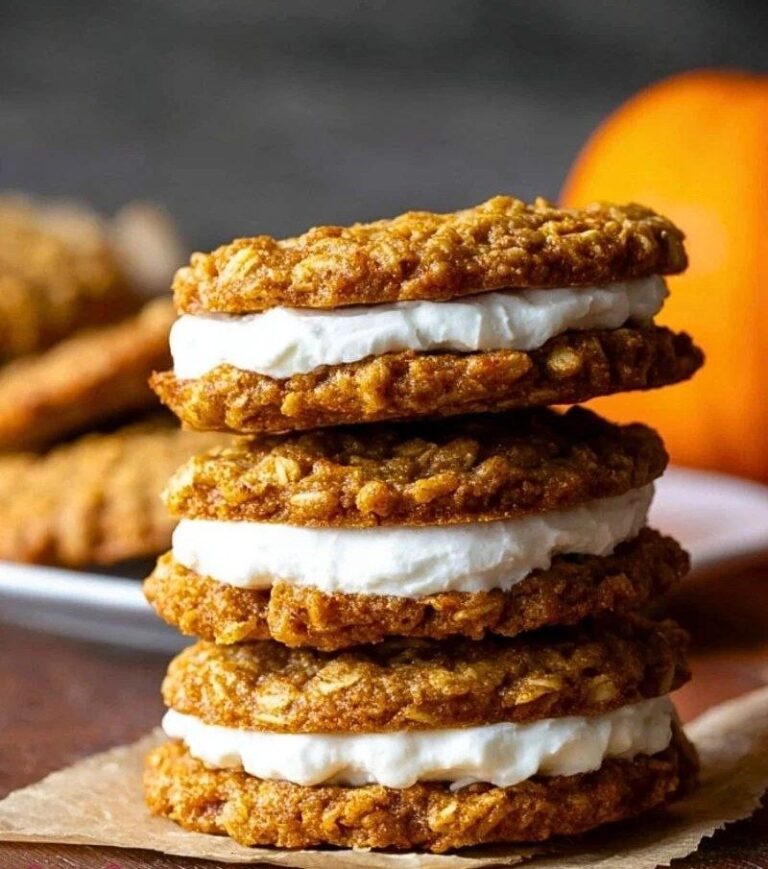 Kürbis-Haferflocken-Sahnetorten