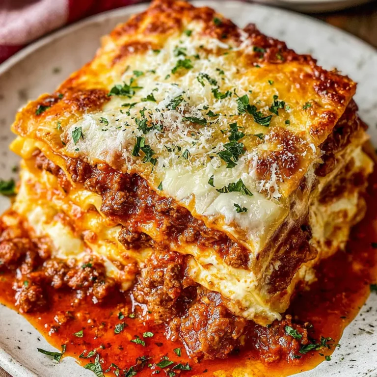 Klassische Lasagne mit Ricotta: Ein Meisterwerk der kulinarischen Architektur
