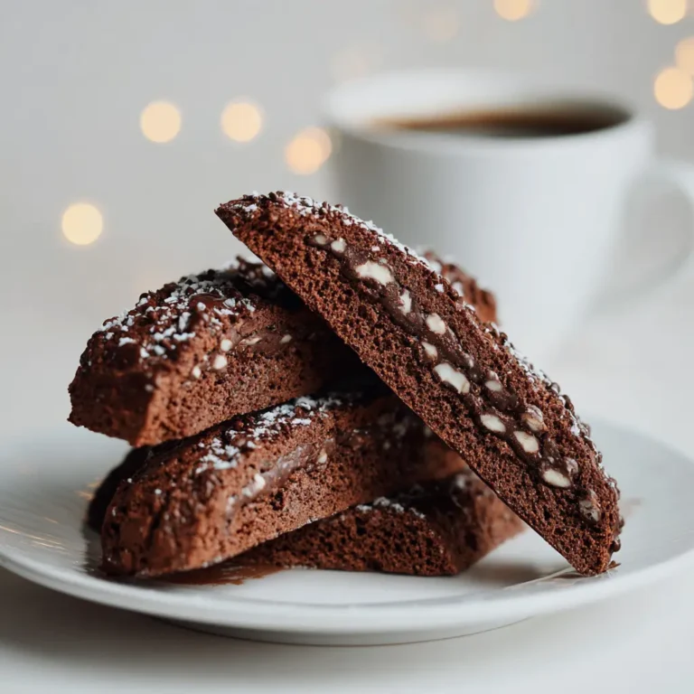 Schokoladen-Espresso-Biscotti – Das perfekte Gebäck für alle Kaffeeliebhaber