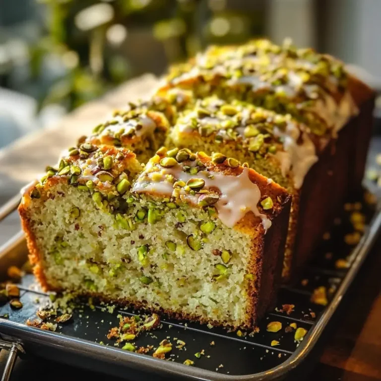 Pistazien-Zitronen-Brot – Saftig, frisch und so einfach, dass du es sofort backen willst
