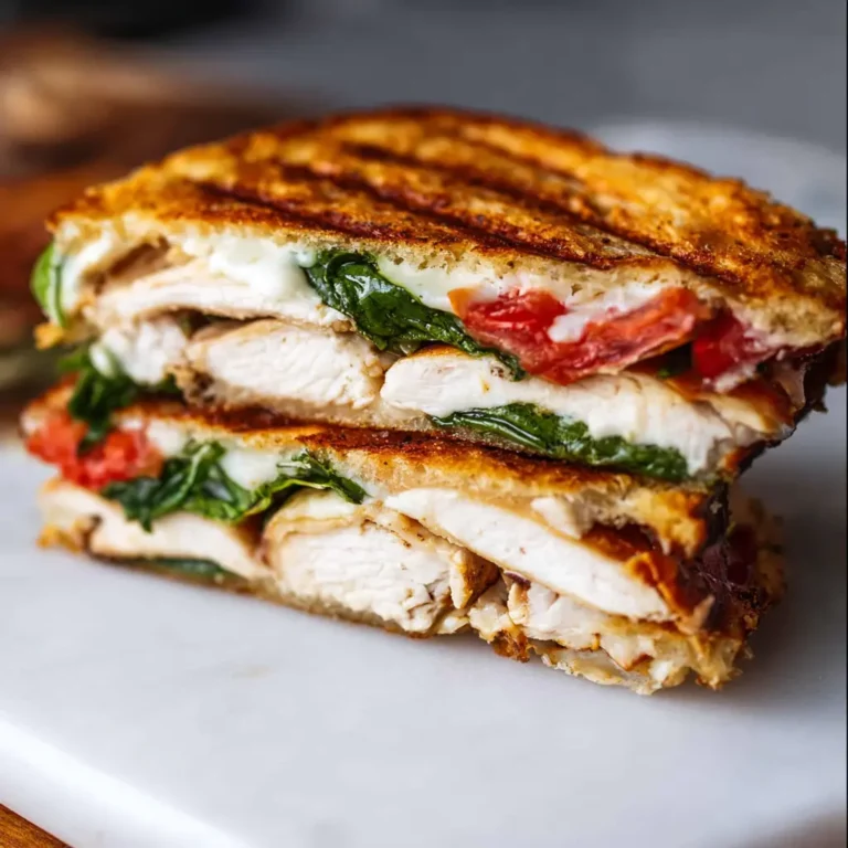 Chicken-Caprese-Panini – Das schnelle italienische Sandwich, das du ab sofort immer machen willst