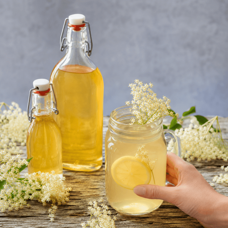 Holunderblüten-Sirup — Das Einfachste Rezept für Zuhause